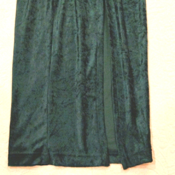 Miss California Velvet Evening Gown - Picture 2 of 16